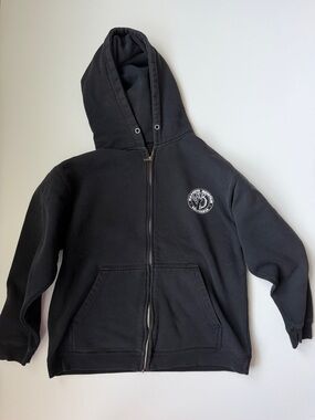 Mammoth Mountain black zippered hoodie